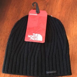 The North Face black wool beanie